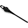 Generico Astina di livello dell'olio del cambio for moto, tappo in alluminio CNC for Vespa GTS 250 300 GTV HPE(Black)