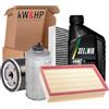 kW&HP KIT TAGLIANDO 4 FILTRI + 5 LITRI OLIO MOTORE SELENIA_WR_5W40 PER ALFA ROMEO 147 1.9 JTD JTDM