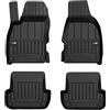 IMJ-Global Tappetini Auto Gomma ProLine 3D su Misura Compatibili con Audi A4 B7 2004-2008, Set Completo di Tappeti Auto TPE per Migliorare Look e Sportività, Tappetino Premium in TPE Durevole