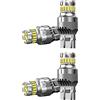 Speesy 4PZ Car T20 7440 W21W LED Canbus Luci di Retromarcia 7443 LED Lampadina Segnale di Coda del Freno Luci 6000K Lampada Super