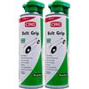 FEI FAN Antislittante per Cinghie Belt Grip, Migliora L'Efficenza della Trasmissione e La Potenza di Trazione. Elimina Slittamento e Scivolamento 500ml (2 unità)