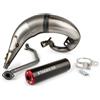 Stage6 Impianto di scarico Stage6 Streetrace high mount CNC rosso/nero Beta RR 2012 / HM/Vent