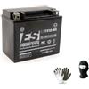 MOTO SPORT MONDO COMPATIBILE CON HONDA FES Foresight 250 ANNO 1997 al 2005 BATTERIA YTX12-BS ENERGYSAFE ESTX12-BS GIÀ CARICA E PRONTA ALL'USO BATTERIE 10 AH AMPERE 12 VOLT 152X88X131MM 150A EN