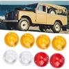 Tbest Defender Parafanghi Filtri Aria Kit De Embrague Para Defender Gruppi di Illuminazione Accessori 8 Pezzi Indicatore di Coda Laterale Lampada Spia