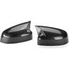 Qjahxkf Copertura retrovisore Coppia Calotte Specchietti Retrovisori Laterali Per Ford Per Focus 2 3 MK2 MK3, Aggiuntive Per Mondeo MK4 2008-2018. Calotte Compatibile(Carbon Fiber Look)