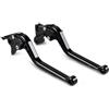 Difmqf Leve Freno Per MV Per Agusta Per Brutale 675 750/S 800 910 R/S Per Brutale 920 989R 990 /R Per Brutale 1078RR 1090 Moto Leva Freno Leve Di Frizione(Black Long)