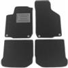 ASC Tappetini Auto Compatibili con VW Golf 4 Serie 1997-2006, Moquette, Bordo Antiscivolo, Battitacco in Gomma