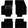QUEMAR Tappetini Auto compatibili con Opel Astra G 1998-2006 / Kit Tappeti in Moquette e Gomma su Misura (Set 2 Anteriori + 2 Posteriori) / Ricami e Colori Personalizzati (0 Ricami, Bordo Antracite)