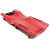 XPOtool Sdraio da officina 91x42,5x11,5 cm Lettino da meccanico 2 scomparti per attrezzi Max 100 kg