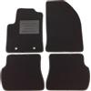 ASC Tappetini Auto Compatibili con Ford Fiesta MK5 2003-2008, Moquette su Misura, Bottoni, Battitacco in Gomma