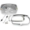 Generico FANALE FARO ANTERIORE COMPLETO COMPATIBILE CON VESPA 50 SPECIAL ORIGINALE SIEM KIT