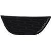 Three T FSFYUK Copertura fendinebbia paraurti anteriore auto, cornice griglia, copertura lampada lato destro, ricambio LR027866 per per Evoque 2012 2013 2014 2015 2016 2017