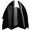 Anzene Parabrezza, Cupola Parabrezza Schermo Protezione con 1 Set Viti Facile Installazione Compatibile con Z800/ZR800 2013-2015 - Nero