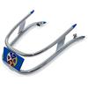 Parimor A.M.S Cuppini Paraurti anteriore cromato Cuppini blu per Vespa ET3 50 125