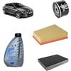 OP Kit tagliando 3 filtri + 5L olio 5W-30 Q8 Prestige compatibile con Renault megane iii 1.5 DCI Gasolio 2008-2016