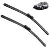 Autopixl Set spazzole tergicristallo compatibili con Subaru XV GT MK2 2017 - 2023 Crosstrek Hybrid e-BOXER Parabrezza anteriore posteriore Parabrezza 2018 2019 2020 2021 (Color : Front, Size : LHD)
