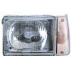 Ricam FARO DEPO R2 ASIMMETRICO REGOLAZIONE MANUALE INDICATORE DI DIREZIONE BIANCO FIAT PANDA 03/'86>08/'03 - SX