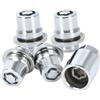 PENGNAQP bulloni cerchi Compatibile con Toyota per Yaris 2011-2017 Set di dadi antifurto per ruote M12 x 1,5 00276-00900