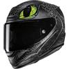 HJC, Casco Moto Integrale RPHA 12 TOOTHLESS II UNIVERSAL Black/Green MC4SF, L