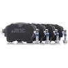 RIDEX 402B1217 Set d'assale Kit pastiglie freni Posteriore con lamierino anticigolío Compatibilità con AUDI A4 B9 Avant 8W5, 8WD