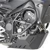 MOTOTOPGUN givi tn2139 paramotore nero compatibile con yamaha tracer 900 / gt 2018 2019 2020 mototopgun