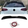 AUTOVISION Spoiler posteriore stampato ad iniezione nero lucido per Golf 6 e Golf 7 AutoVision