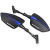 CuiKaiasd For Suzuki DL650 V-Strom DL1000 DL 650/XT DL1000/XT V Specchietti retrovisori laterali for moto(Blue)