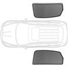 RVIFY Tenda parasole per auto magnetica Parasole magnetico personalizzato per finestrino anteriore auto, adatto per Volkswagen Golf 5 2003-2008.(2PCS REAR)