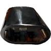 ATACDVDYEU Terminale Scarico Punta Per X3 E83 F25 Serie 3 E90 E91 320d 318d 318i E92 E93 Terminale Di Scarico Posteriore Marmitta Copertura Terminali Auto(Nero)