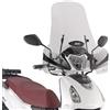 E-Bikers Kit Parabrezza alto GI.VI, compatibile con SYM SYMPHONY 125 EURO 5, 2021-2024
