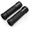 FRUGUKID Manopole manubrio Moto Manubrio Grip Manubrio Moto Manopole Per Suzuki GSXR 600 750 1000 1300 GSX-R K1 K2 K3 K4 K5 K6 K7 K8 K9(Black-1)