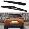 WatSKY Auto Posteriore Kit Tergicristallo,per Citroen DS7,ABS Lama Braccio Tergicristallo Sostituzione Ricambi Vetro Pulito Durevole,Rear Wiper+Rear Swing Arm