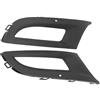 BLNETU Per VW per Polo 6R MK5 2009-2015 1 Coppia di Coperture per Fendinebbia Paraurti Anteriore Griglia Fendinebbia 6R0853665D 6R0853666D Ricambi Auto