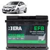 Generico Batteria 60Ah EFB per Kia Rio III 1.1 1.4 CRDI gasolio 2011-2017