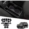 Ruiya per Jeep Renegade BU 2019-2024 2025 Antiscivolo Interno Tappetini, Tappetini in Gomma per Auto Tappetino Bracciolo Protezione Scanalatura Porta Interni Tappetini Gomma 2024 Renegade Accessori