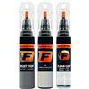 F FIRANTO FIRANTO Kit Riparazione Vernice Auto per Honda Motorcycles NH-A87P Pearl Himalayas White - Set rimuovi Graffi per Vernice Auto 3in1-15ml Primer, Pennarello ritocchi Vernice, Vernice lucidante