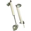 seba.ricambi Kit Ammortizzatori Supplementari Meccanici Bianchi Bianco per Forcella Ciclomotore Ciao C7 Sc Px P Pxv Pv Teen Mix FL