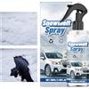 Teksome Sbrinatore per Parabrezza Auto,Agente Sbrinante Ad Azione Rapida - 100ml Spray Deghiacciante per Finestrini Auto,per Camion Pickup Berlina SUV Vetro Finestrino Congelatore Specchietti