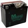 FAR BATTERIA MOTORPARTS MINARELLI YTX12-BS 12V 10AH COMPATIBILE CON APRILIA SCARABEO LIGHT 125 4T 07 > 08 SENZA MANUTENZIONE COMPLETA SPECIFICA MOTO SCOOTER