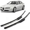 DISCORAMA KIT 2 SPAZZOLE TERGICRISTALLO ANTERIORI PER ALFA ROMEO 159 DAL 2005+ 575MM+450MM