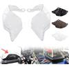 BIUGERCN Paramani per moto, antivento, in plastica ABS, per NC700X 750X CB650F CTX700 2014-2018, trasparente