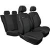 MOTOS Coprisedili universali Copri Sedile Auto per CITROEN C4 Cactus con Sistema Airbag Attivo, Materiale a Tre Strati, Look Elegante, Personalizzazione Perfetta, Applicazione Versatile per Automobil
