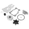 Aukson Kit di Riparazione Girante Pompa Acqua Fuoribordo 63D-W0078-01-00 63DW00780100 Adatto per 40 50 Piastra Antiusura, Guarnizione Pompa Acqua, Coppa Inserto, Chiave Girante