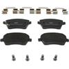 FERODO Kit pastiglie freni Anteriore con segnalatore acustico usura con accessori FDB4069 Compatibilità con SUZUKI SWIFT III MZ, EZ, NISSAN MICRA IV K13, OPEL AGILA B H08