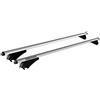 Generico Barre portatutto portapacchi auto (con corrimano) Tiger alluminio per AUDI A6 (4A/C8) Avant 18>