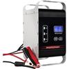 TroHollis Booster Avviamento Auto,Starter Batteria Auto 12V 24V 600W Potente Car Battery Charger 6A - Cell 100A 200A 400Ah barca Auto Carrelli bagagli Fast Charge