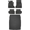 MOTOS Set di tappetini in gomma e tappetini per il bagagliaio per BMW Serie 5 F10 2013-2017 Migliorare il comfort di viaggio con tappetino antiscivolo auto 3D- tappetini per tutte le stagioni auto, pr