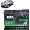 Generico Batteria 60Ah per Toyota C-HR 1.2 2.0 benzina 2016+
