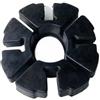 CHUOZSW Tamponi in gomma ammortizzatori per set di pignoni e mozzi posteriori per motocicletta per Suzuki GN 125 GN125 GN250 GS125 GZ125 GZ250 TU 125CC 250CC