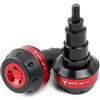 TREONK Tamponi Paratelaio Protezioni Telaio Anticaduta Frame Sliders in Moto per MT07 MT-07 MT 07 2015-2023(rosso)